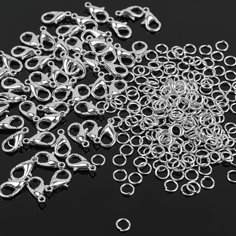 Jewelry Making Equipment - 1/2/300pcs Lobster Clasps Open Jump Rings