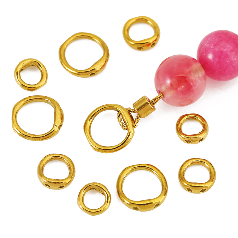 Jewelry Making Pieces - 30pcs 5/6/8mm Stainless Steel Beading Supplies