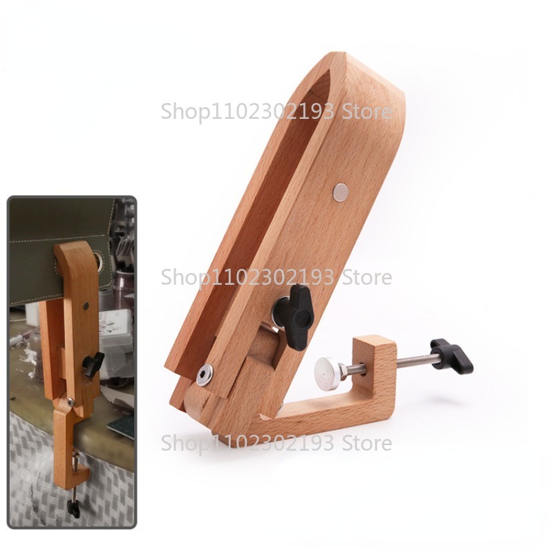 Jewelry Making Anvil - Foldable Wooden Clamp Adjustable Wood Leather
