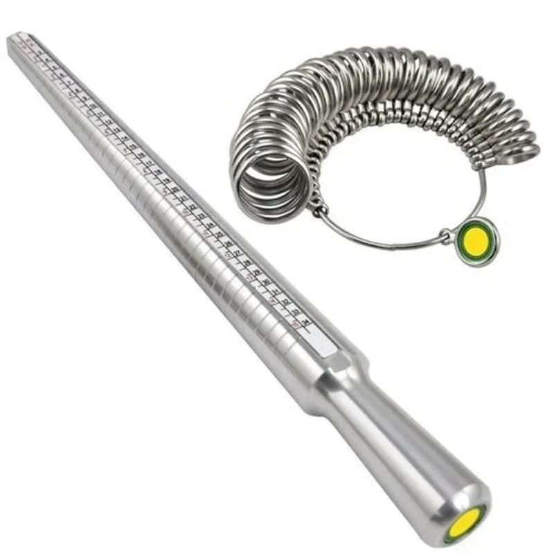 Jewelry Making Education - Metal Ring Sizer Measuring Tool Set
