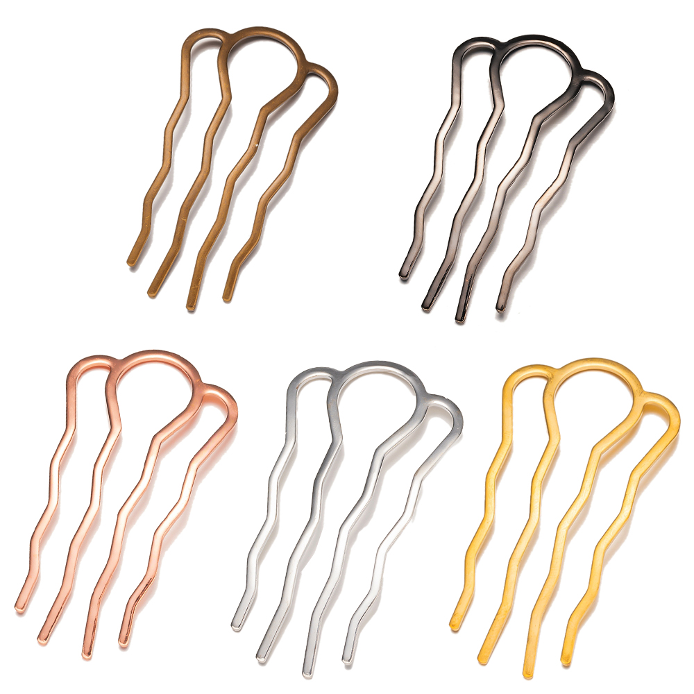 Jewelry Making Education - 5pcs U-Shape Hair Fork Clip Stick
