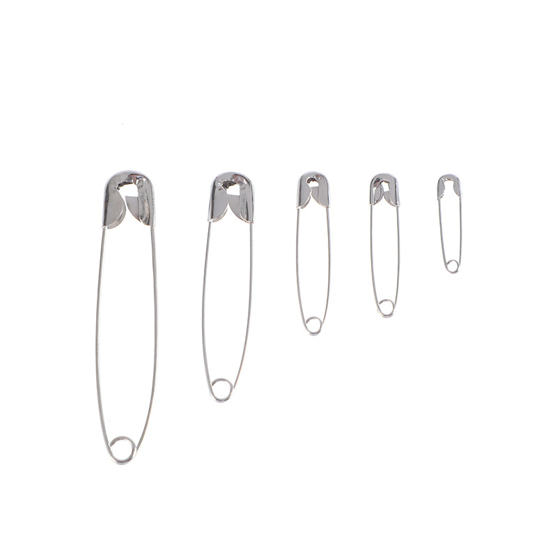Silver Safety Pins Kit With St - Jewelry Making Education recension och pris