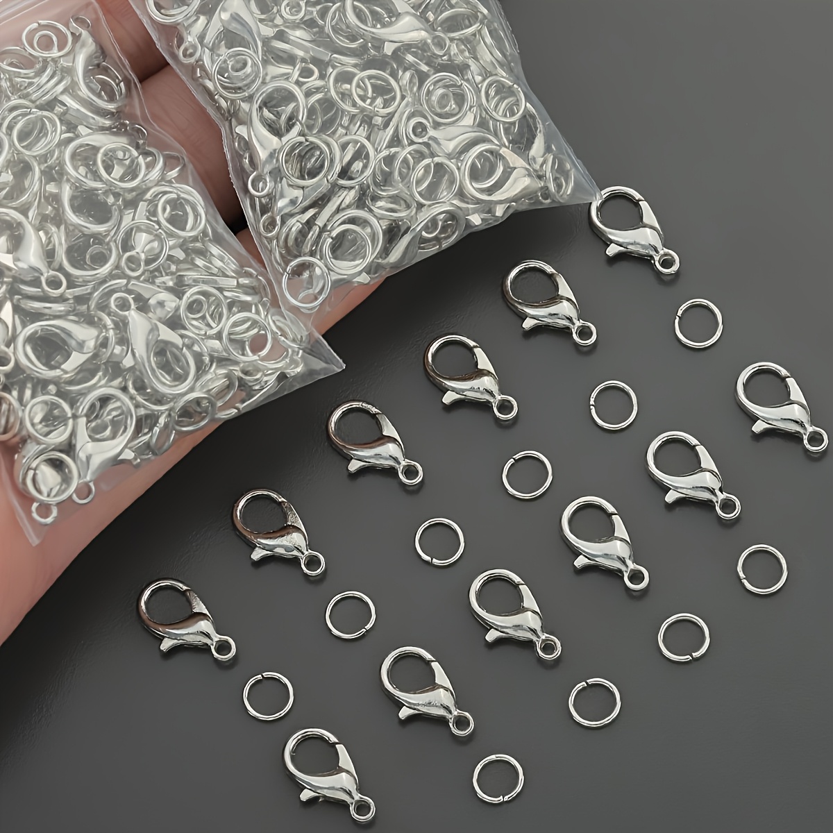 1/2/300pcs Lobster Clasps Open - Jewelry Making Equipment recension och pris
