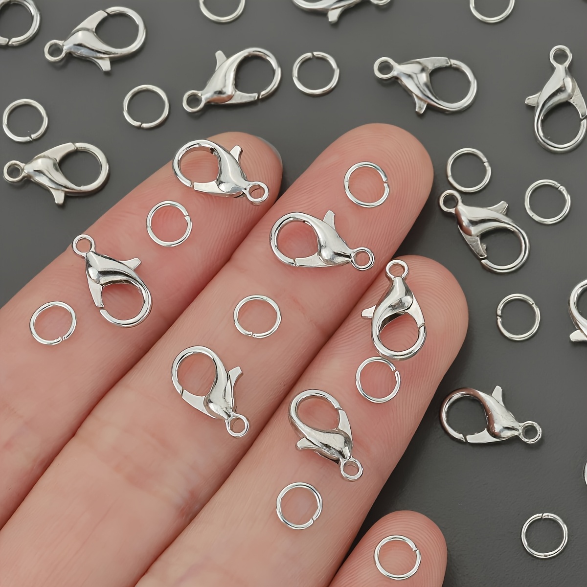 1/2/300pcs Lobster Clasps Open - Jewelry Making Equipment recension och pris