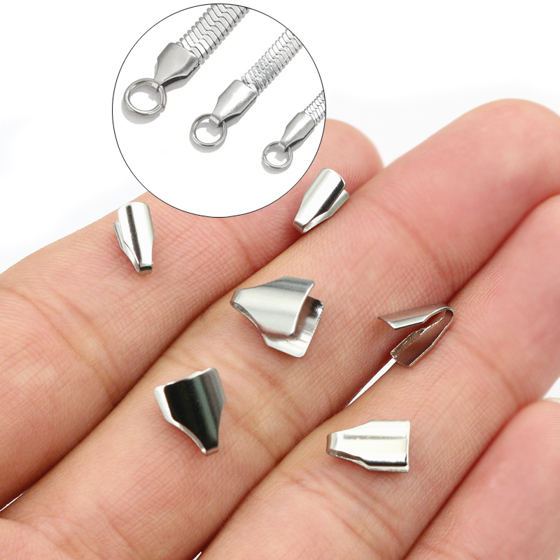100pcs Stainless Steel 2-7mm F - Jewelry Making Pieces recension och pris