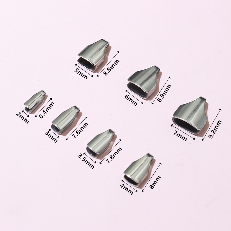 100pcs Stainless Steel 2-7mm F - Jewelry Making Pieces recension och pris