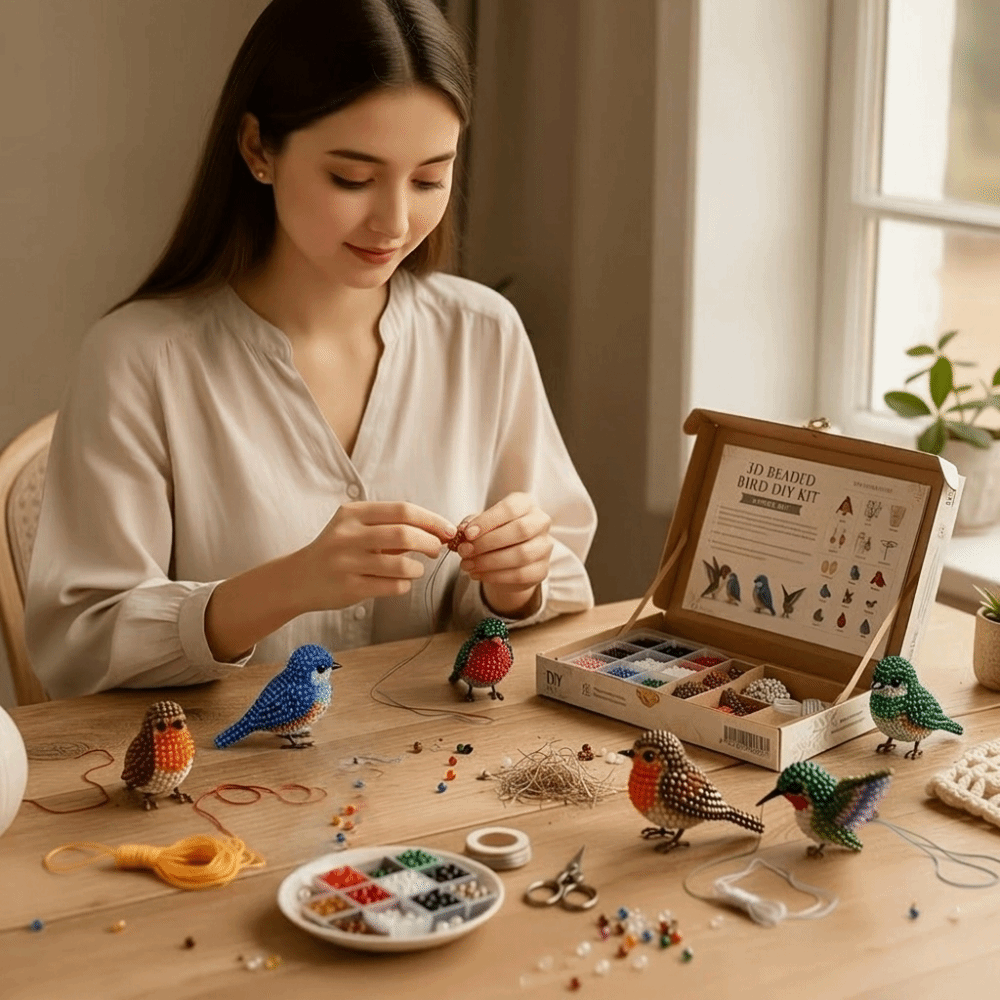 Handmade DIY Animal Bead Embro - Jewelry Making Education recension och pris