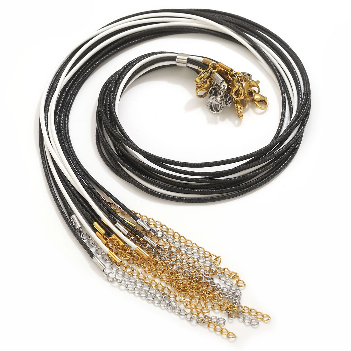 5pcs Leather Cord Necklace Wit - Jewelry Making Wax recension och pris