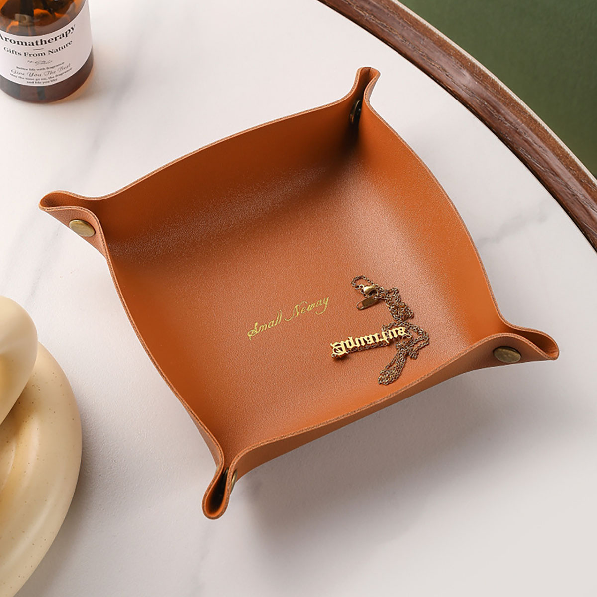 Nordic Style Leather Storage T - Jewelry Making Box recension och pris