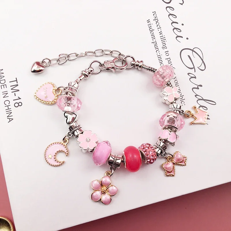 Charm Bracelet Making Kit for  - Jewelry Making Kits For Kids recension och pris