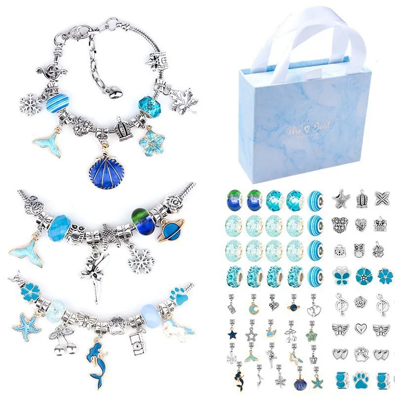 Charm Bracelet Making Kit for  - Jewelry Making Kits For Kids recension och pris