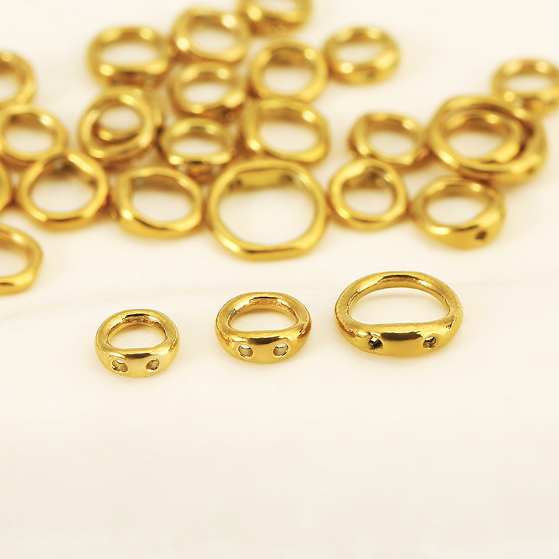 30pcs 5/6/8mm Stainless Steel  - Jewelry Making Pieces recension och pris