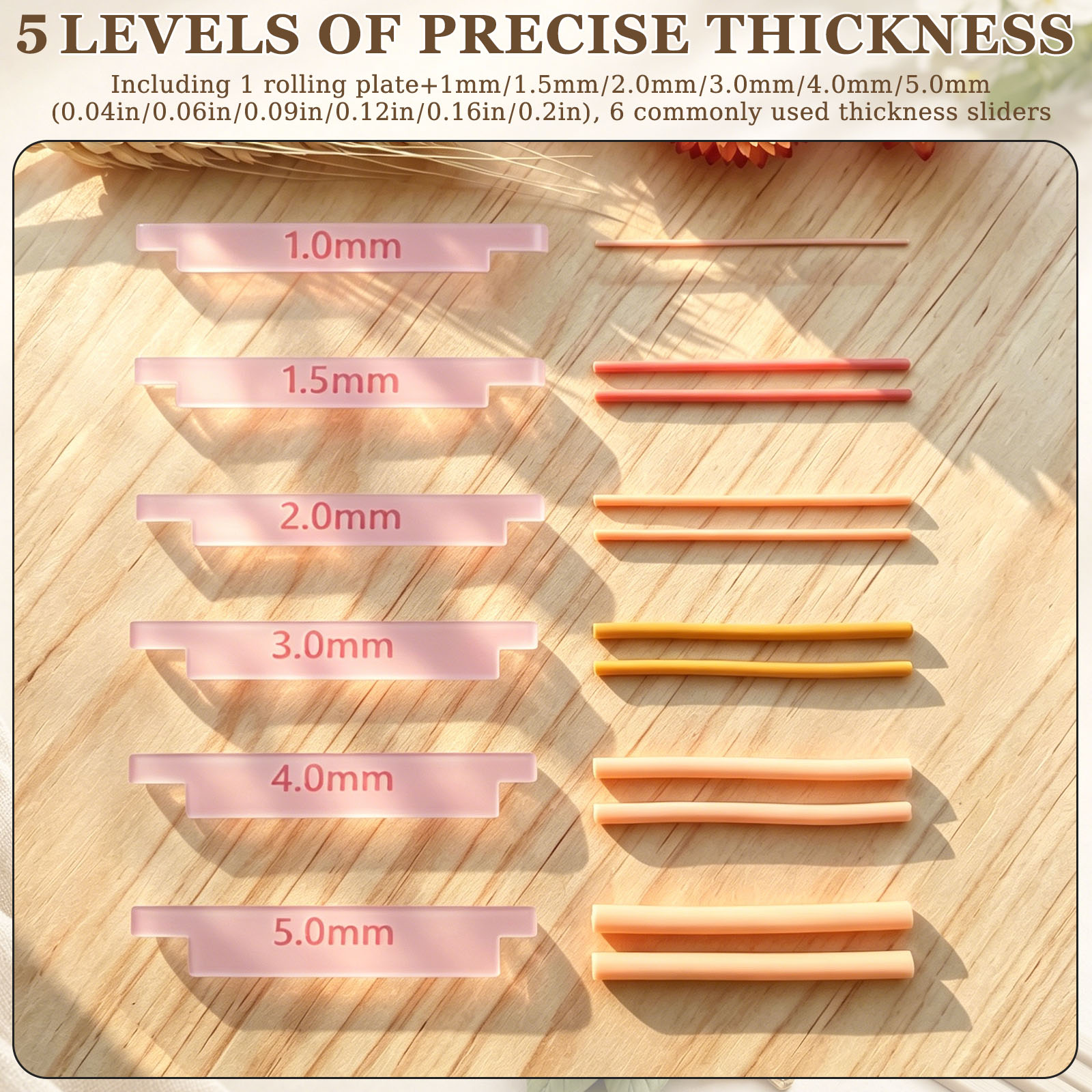 Clay Rolling Strip Shape Maker - Jewelry Making Guide recension och pris