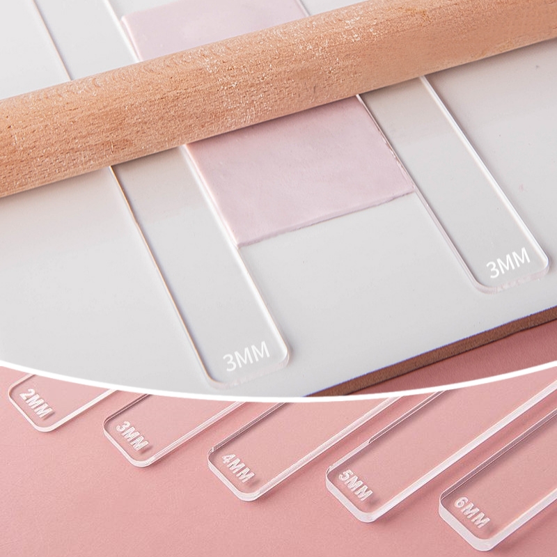 10Pc/Set Clay Ruler Acrylic So - Jewelry Making Guide recension och pris