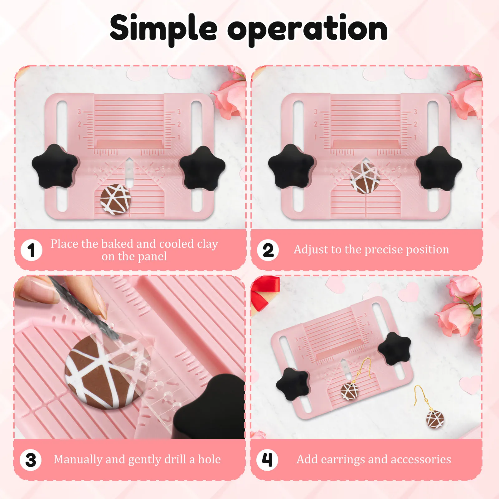 Polymer Clay Earring Drill Gui - Jewelry Making Guide recension och pris