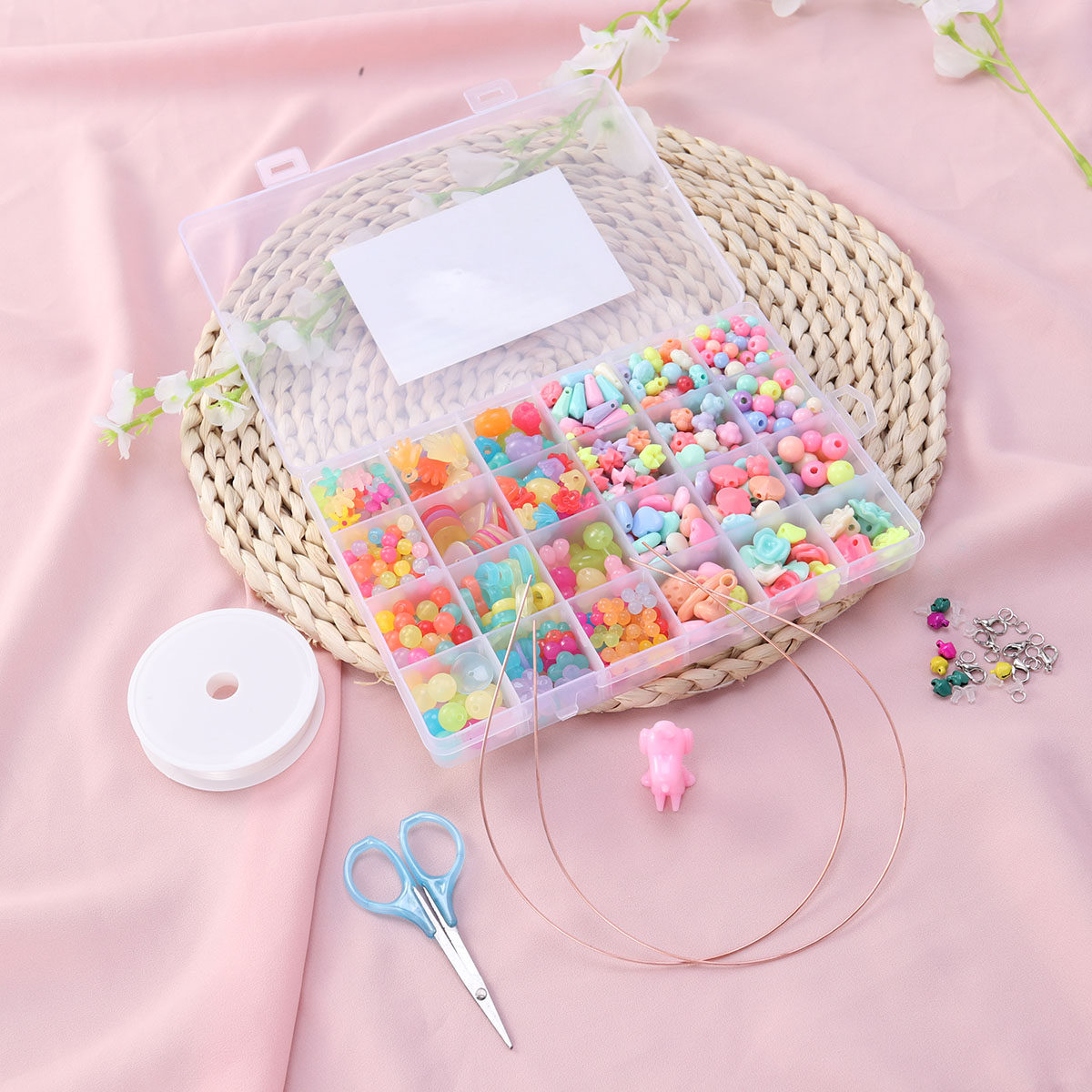 520Pcs DIY Beads Set for Jewel - Jewelry Making Kits For Kids recension och pris