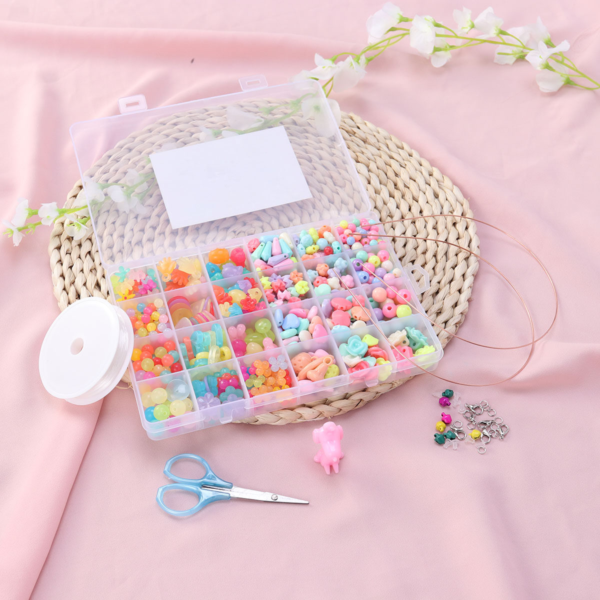 520Pcs DIY Beads Set for Jewel - Jewelry Making Kits For Kids recension och pris