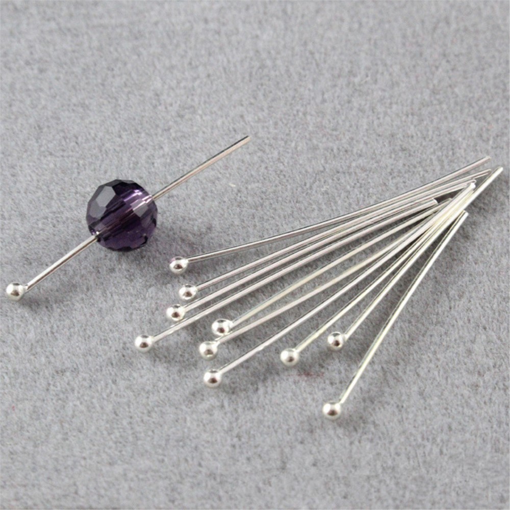 100pcs Round Ball Head Pins Fl - Jewelry Making Jig recension och pris