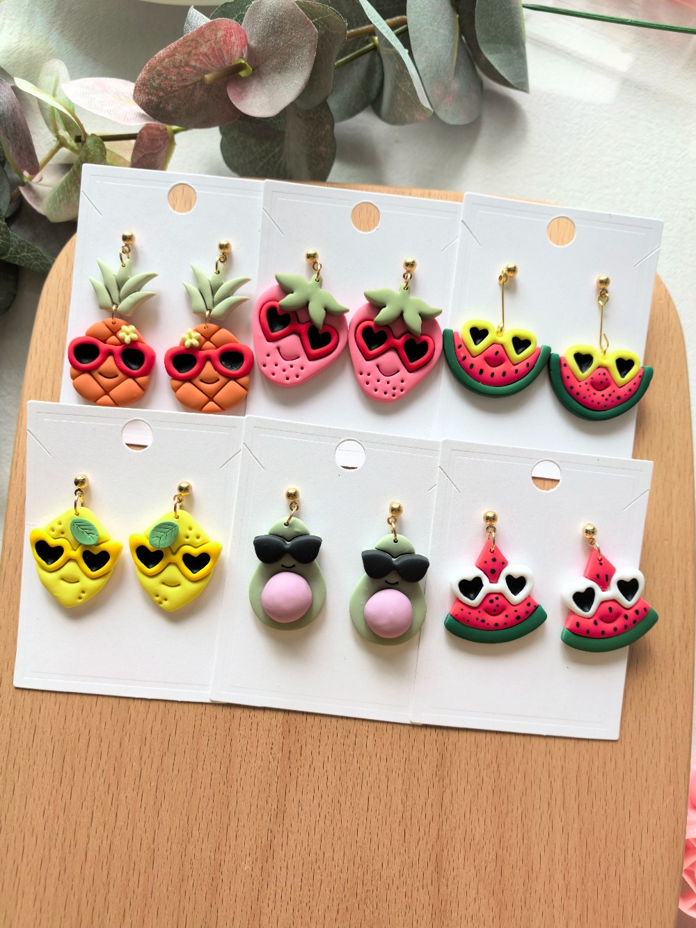 9Pcs Summer Cute Tropical Frui - Jewelry Making Hand Tools recension och pris