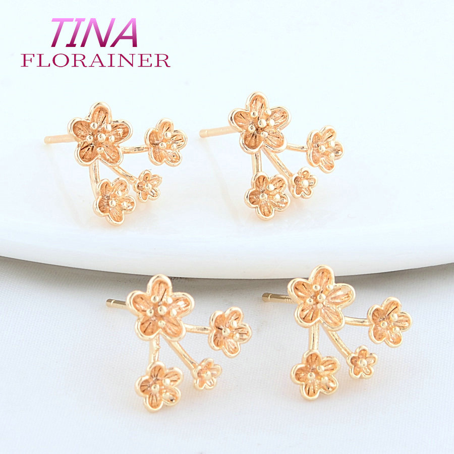 13*14MM 18K Gold Color Plated  - Jewelry Making Set recension och pris