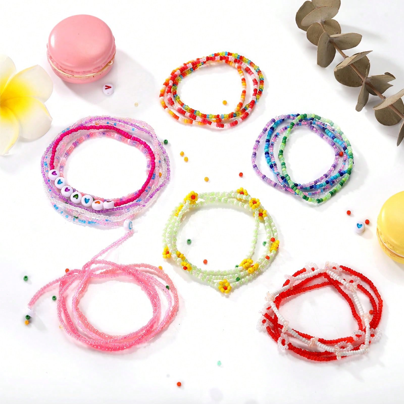 5760pcs 24 Grid Box 3mm Seed B - Jewelry Making Kits For Kids recension och pris