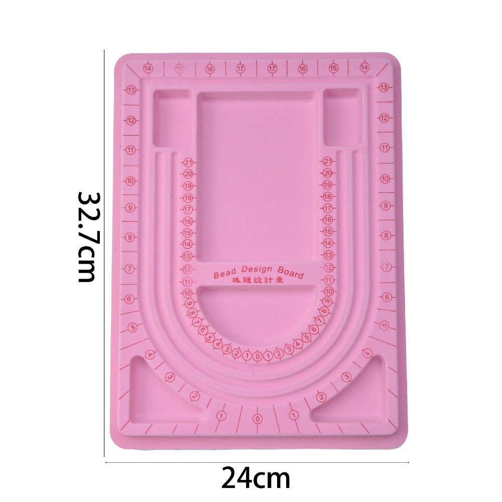 Colorful Flockeda Bead Board F - Jewelry Making Education recension och pris