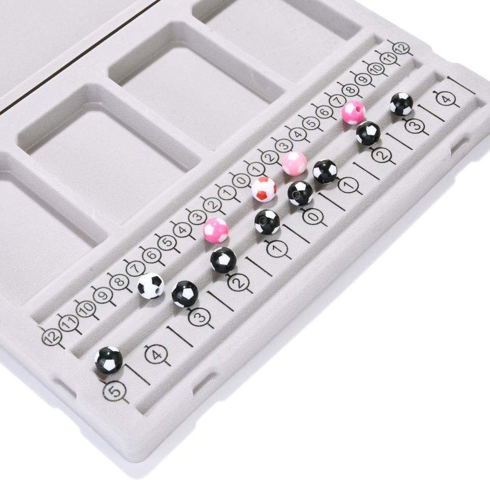 Colorful Flockeda Bead Board F - Jewelry Making Education recension och pris