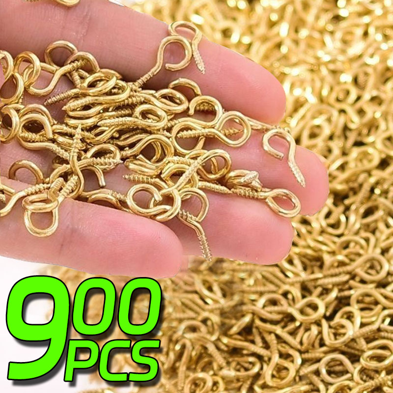 8/10mm Mini Screw Eye Pins Met - Jewelry Making Jig recension och pris