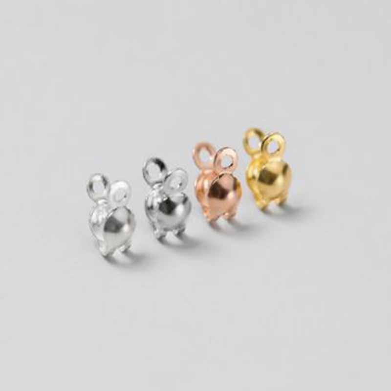 4pcs Genuine Real Pure Solid 9 - Jewelry Making With Beads recension och pris