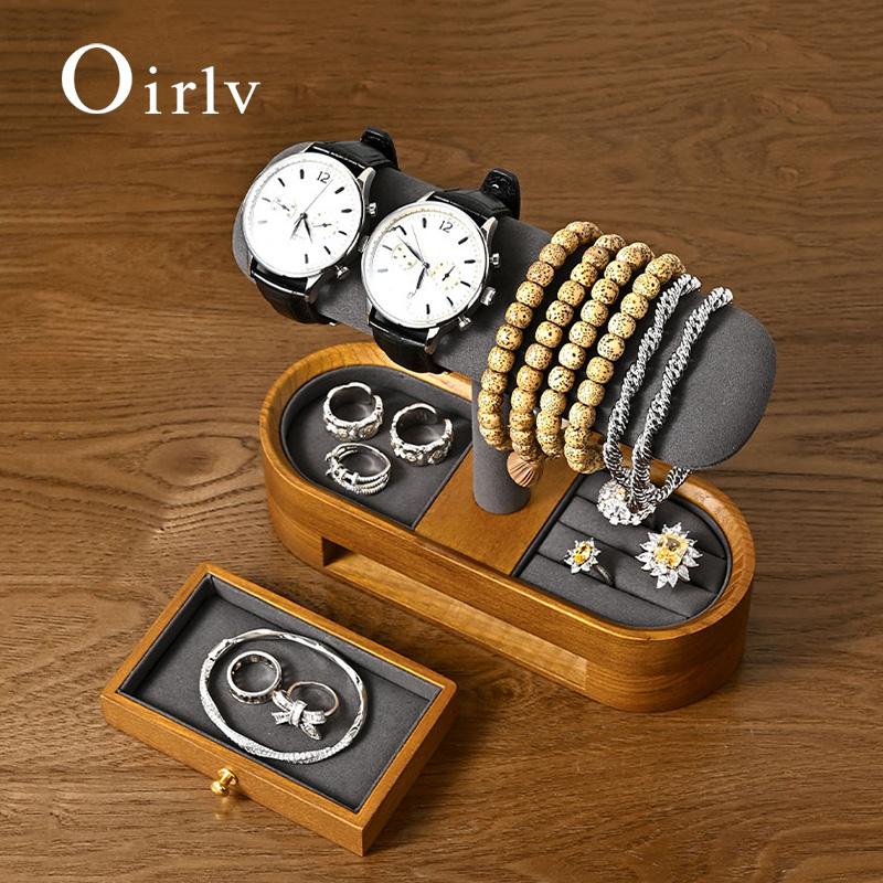 Oirlv Solid Wood Watch Organiz - Jewelry Making Box recension och pris