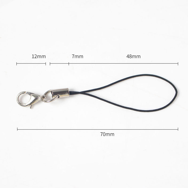 50/100Pcs Black White Strap Ch - Jewelry Making Equipment recension och pris