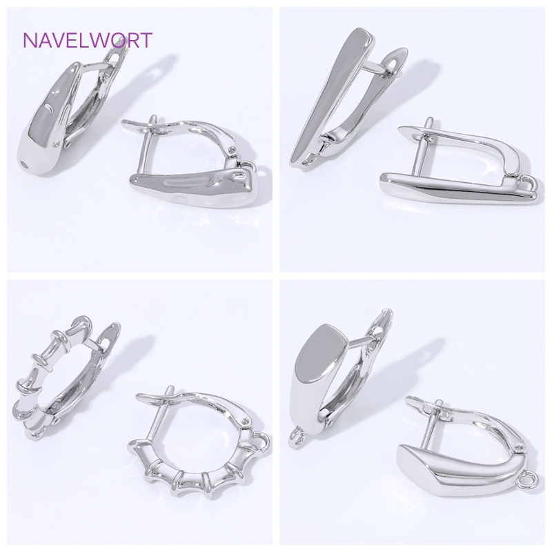 18K Gold Plated Smooth Earring - Jewelry Making Pieces recension och pris