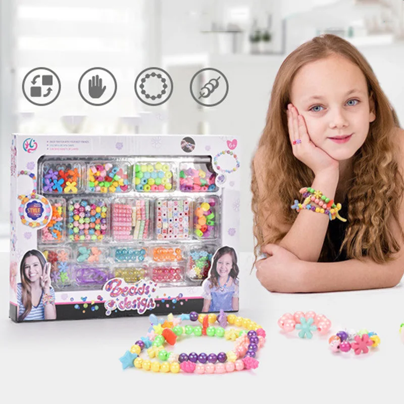 Girls DIY Bead Set Jewelry Mak - Jewelry Making Kits For Kids recension och pris