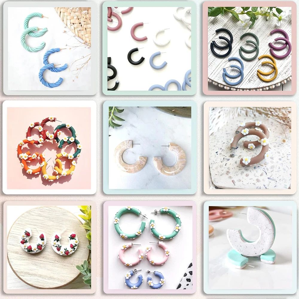 Polymer Clay Hoop Guide Cutter - Jewelry Making Guide recension och pris