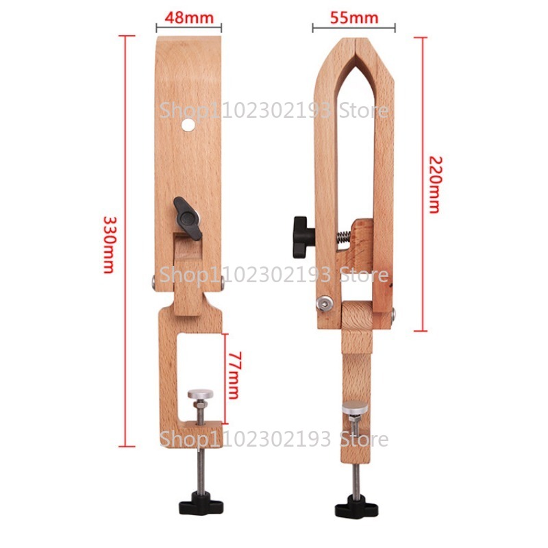 Foldable Wooden Clamp Adjustab - Jewelry Making Anvil recension och pris