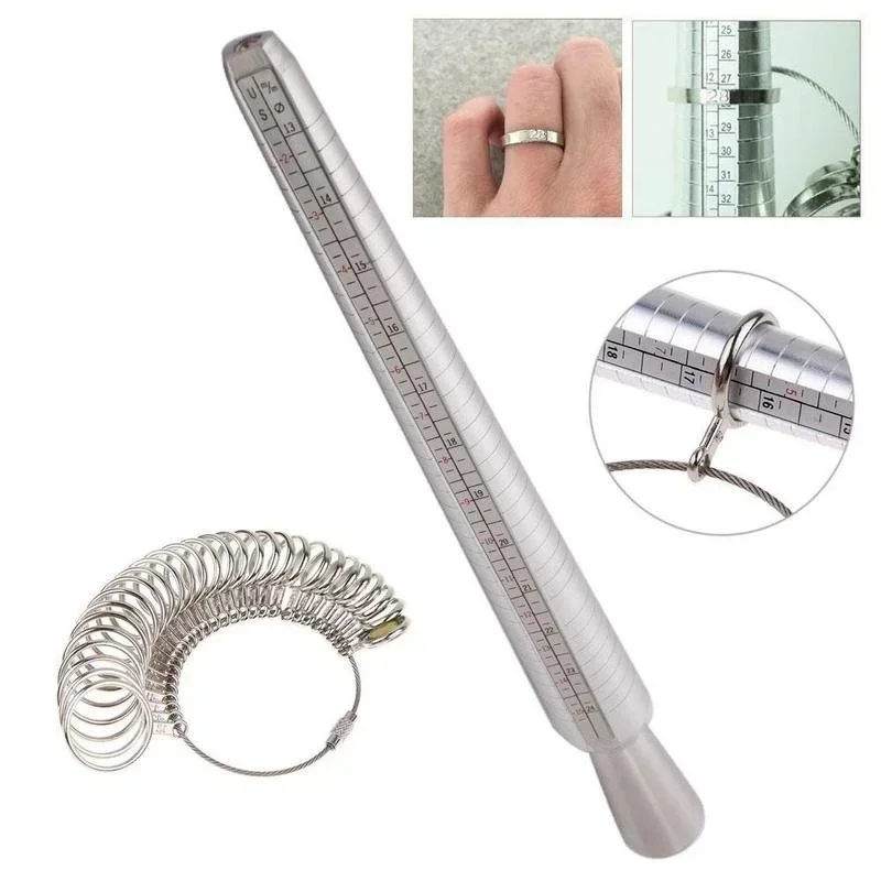 Metal Ring Sizer Measuring Too - Jewelry Making Education recension och pris