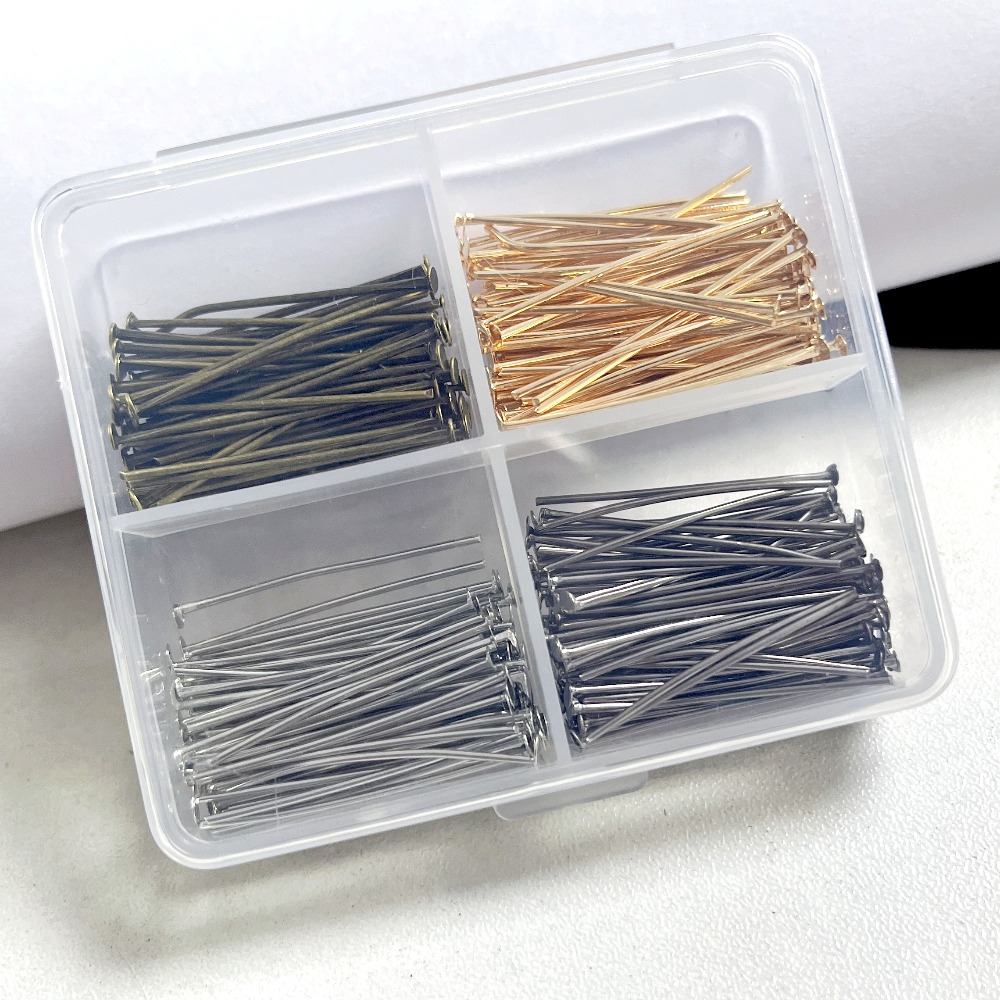 400pcs Mixed Iron Head Pins 30 - Jewelry Making Jig recension och pris