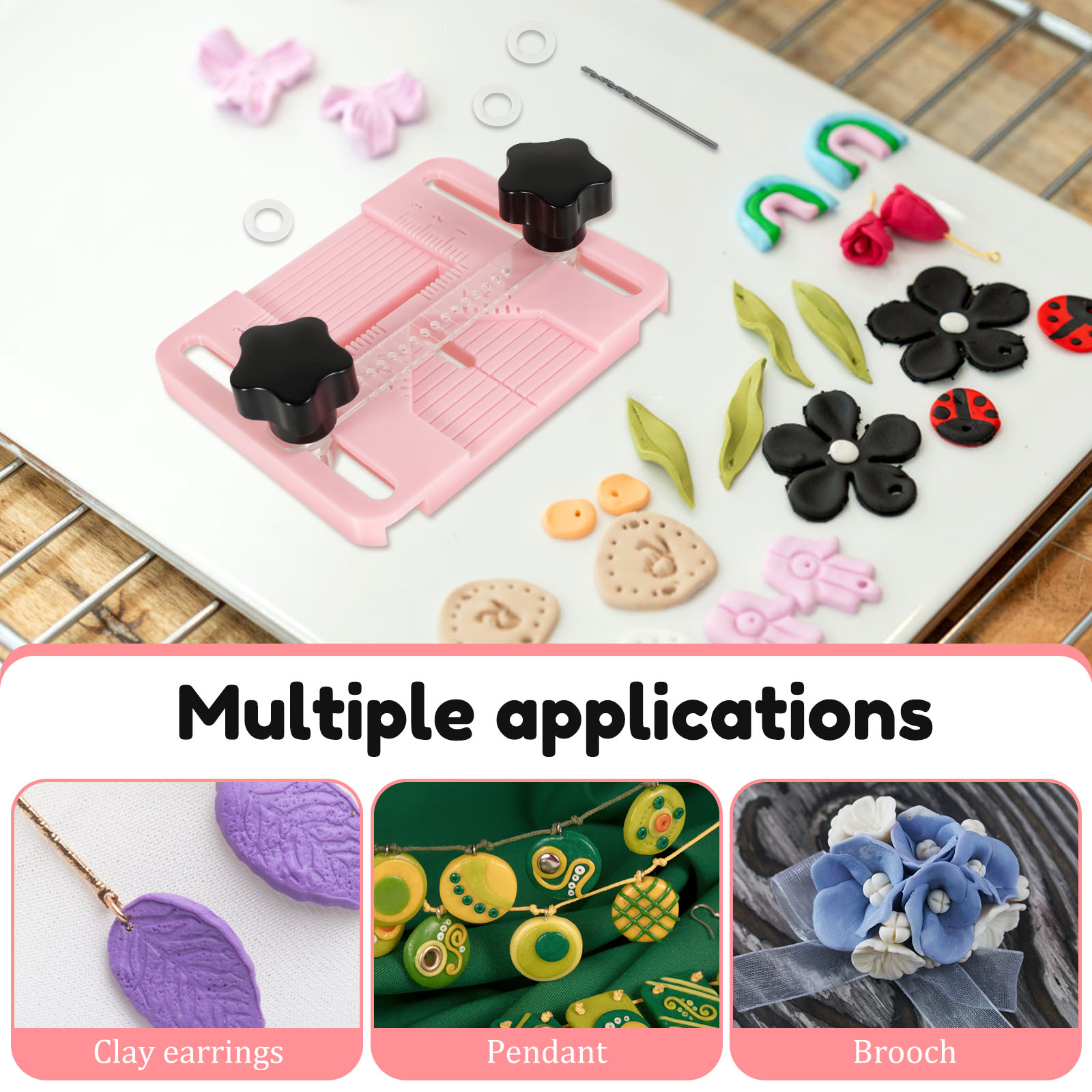 Polymer Clay Earring Drill Gui - Jewelry Making Guide recension och pris
