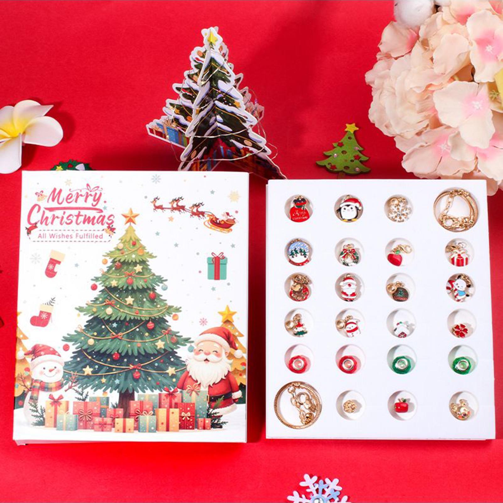Calendar Advent Charm Christma - Jewelry Making Kits For Kids recension och pris