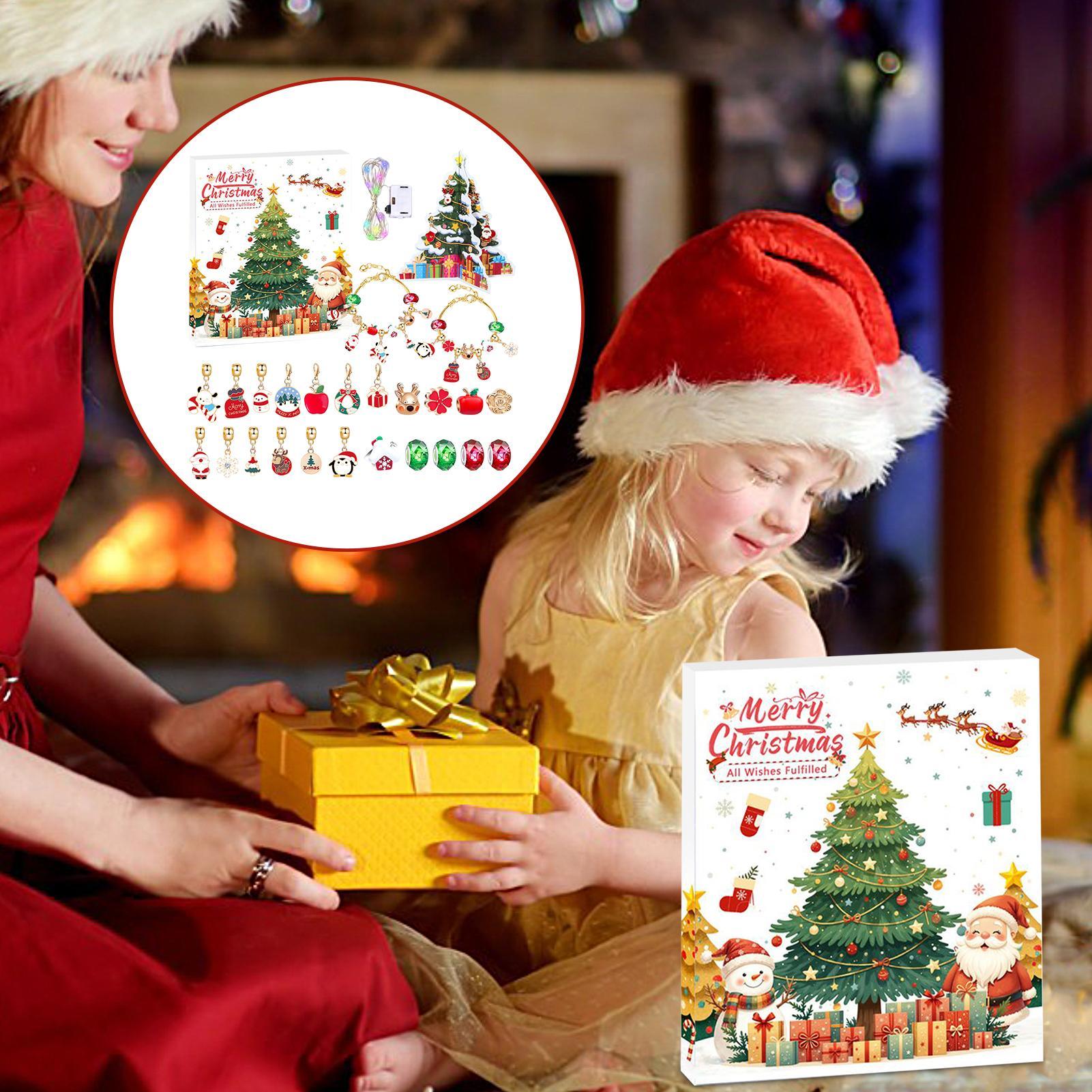 Calendar Advent Charm Christma - Jewelry Making Kits For Kids recension och pris