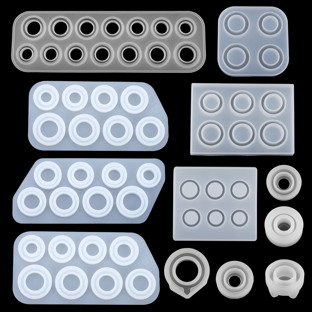 1Pcs Rings Resin Epoxy Molds M - Jewelry Making Education recension och pris