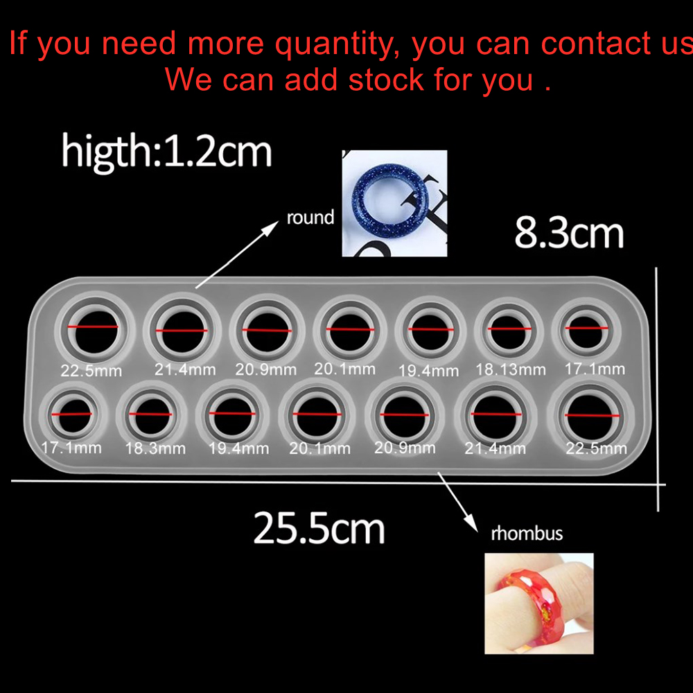 1Pcs Rings Resin Epoxy Molds M - Jewelry Making Education recension och pris