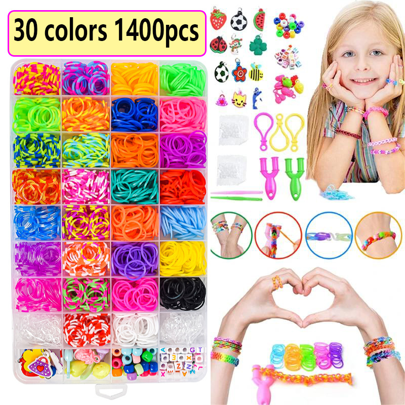 Rubber Bands Loom DIY Handmade - Jewelry Making Hand Tools recension och pris