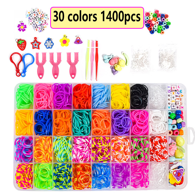 Rubber Bands Loom DIY Handmade - Jewelry Making Hand Tools recension och pris