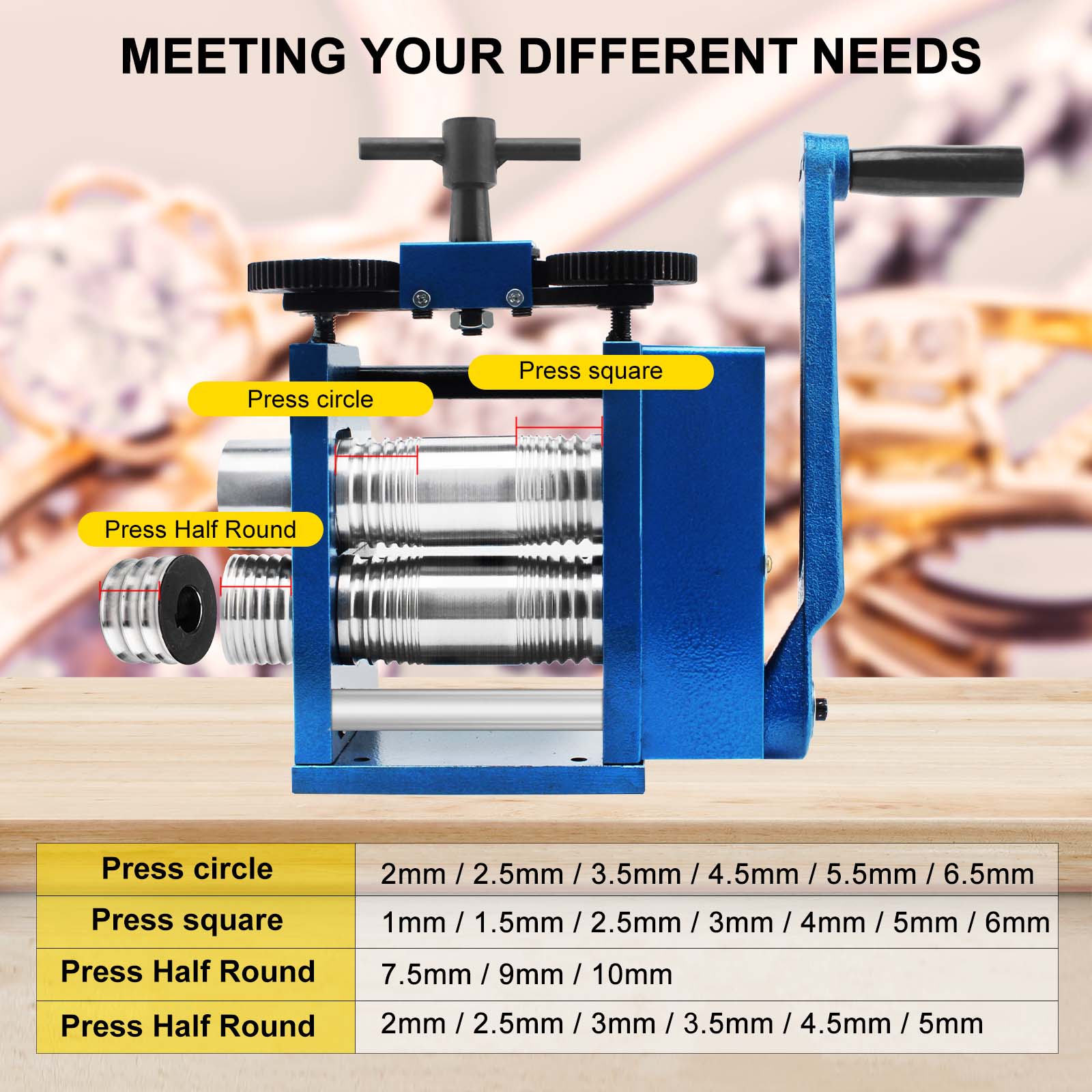 Jewelry Rolling Mill Machine G - Jewelry Making Anvil recension och pris