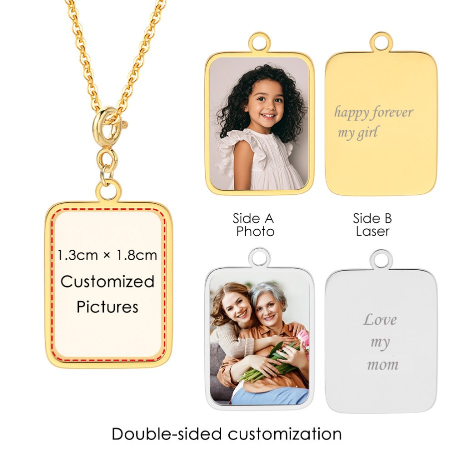 Customized Photo Letter Flag P - Making Custom Jewelry recension och pris
