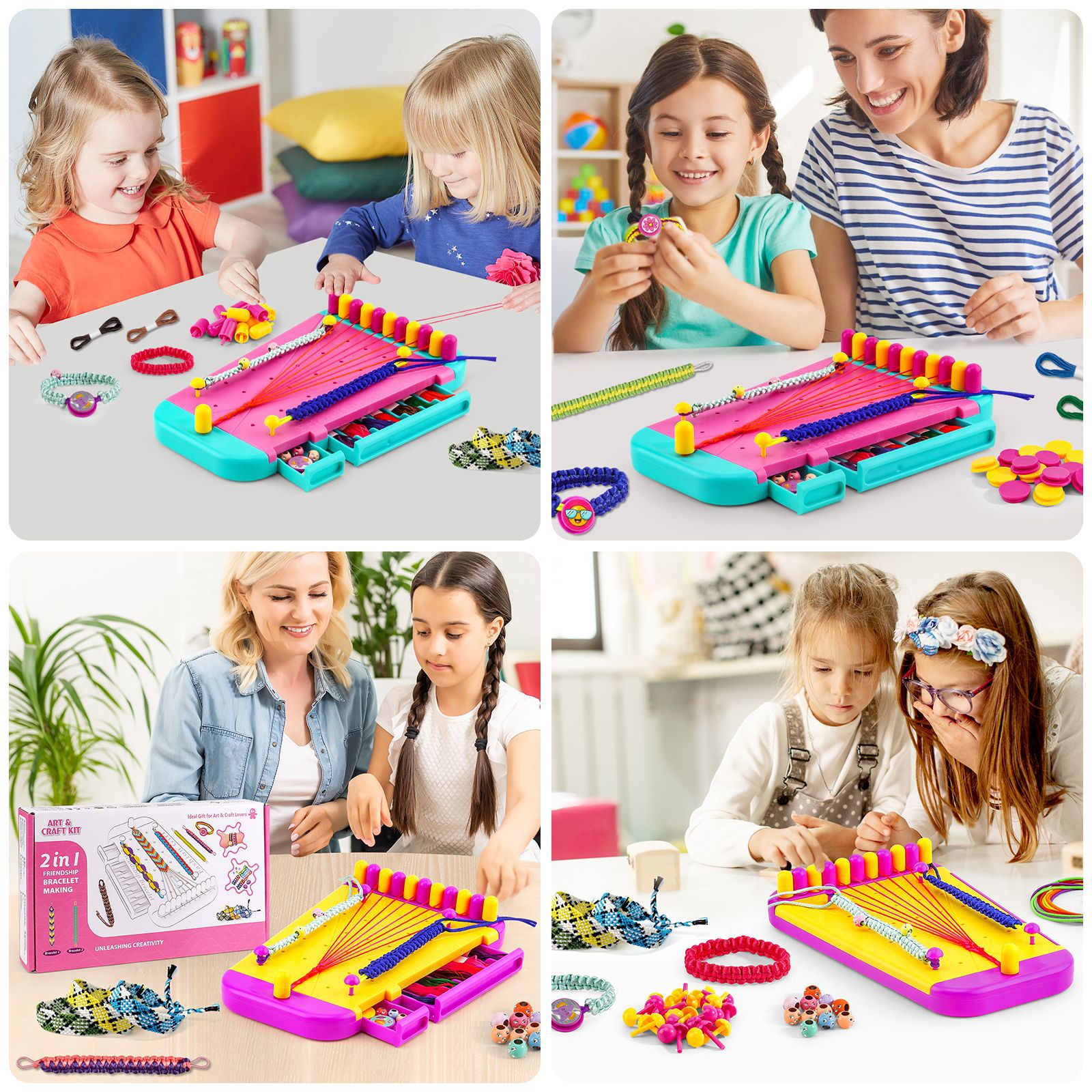 Bracelet Making Kit Toy for Gi - Jewelry Making Kits For Kids recension och pris