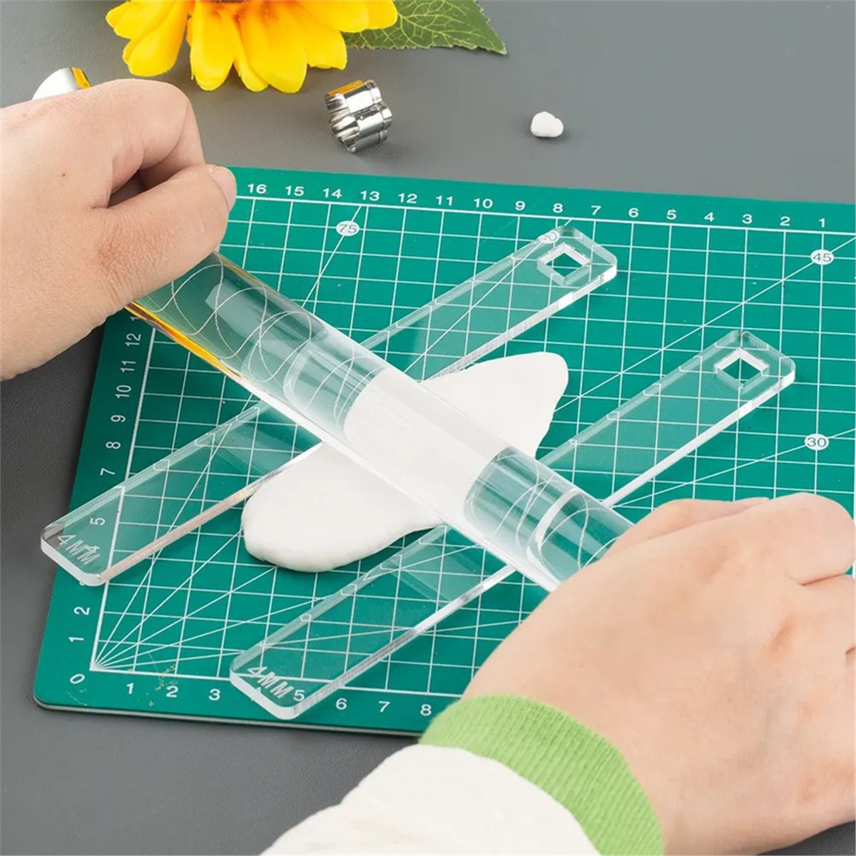 PROMOTION~ 12Pcs 6 Sizes Acryl - Jewelry Making Guide recension och pris