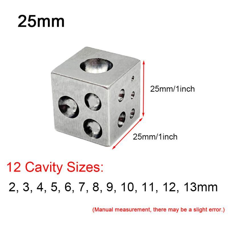 Dapping Block Square with Poli - Jewelry Making Anvil recension och pris