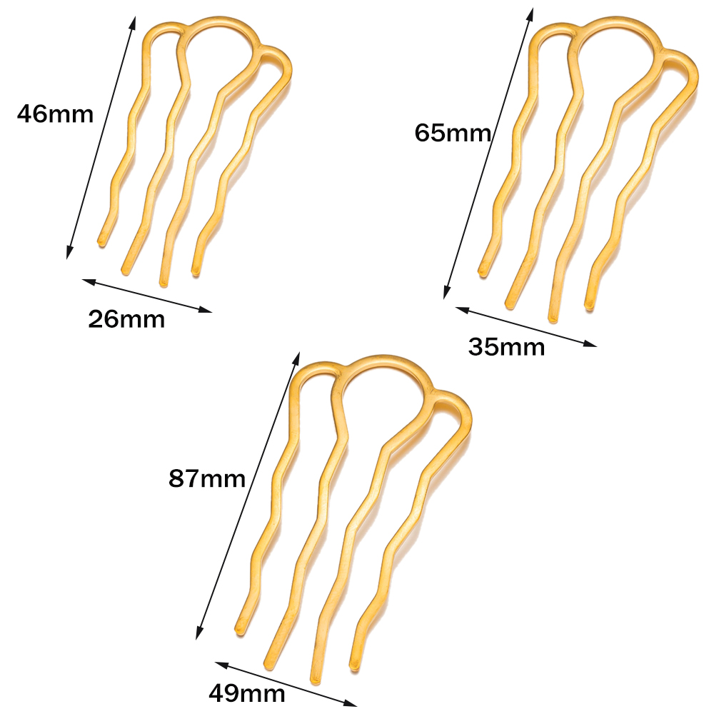 5pcs U-Shape Hair Fork Clip St - Jewelry Making Education recension och pris